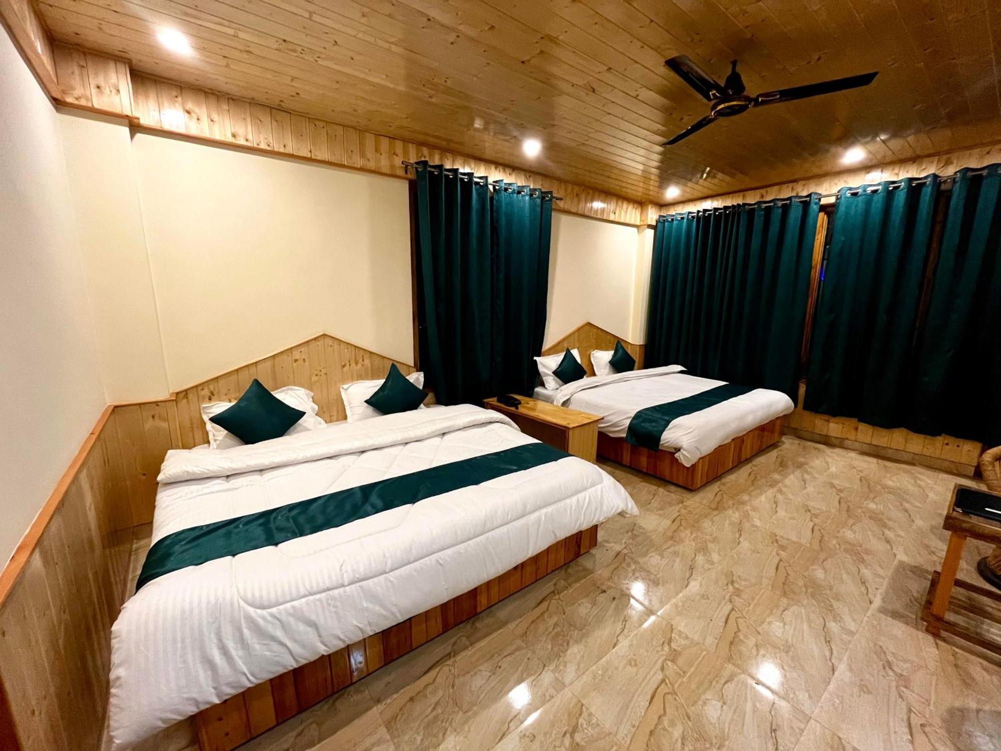 Hotel Mid Orchard Kasol L River Side -Pure Veg Hotel 外观 照片