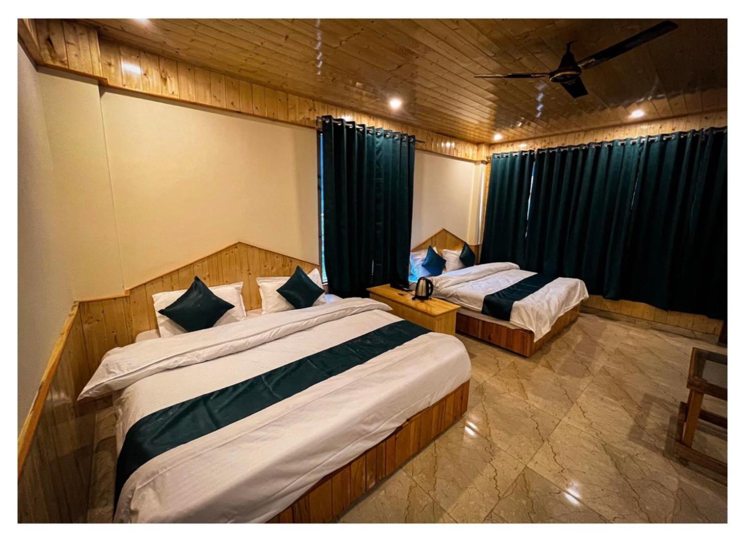 Hotel Mid Orchard Kasol L River Side -Pure Veg Hotel 外观 照片