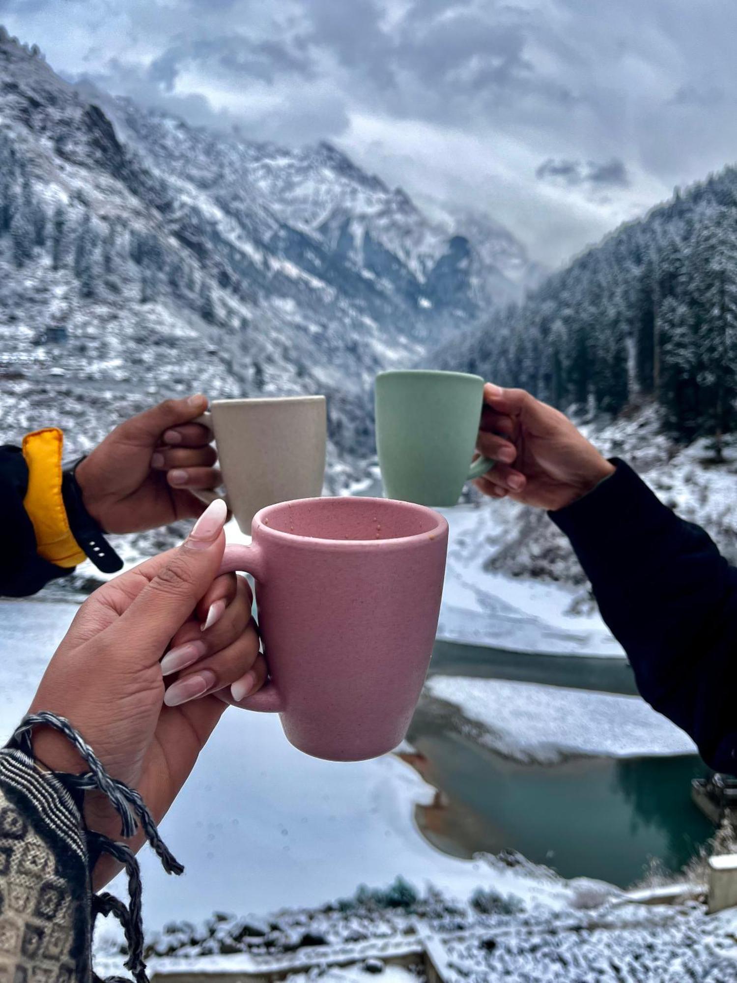 Hotel Mid Orchard Kasol L River Side -Pure Veg Hotel 外观 照片